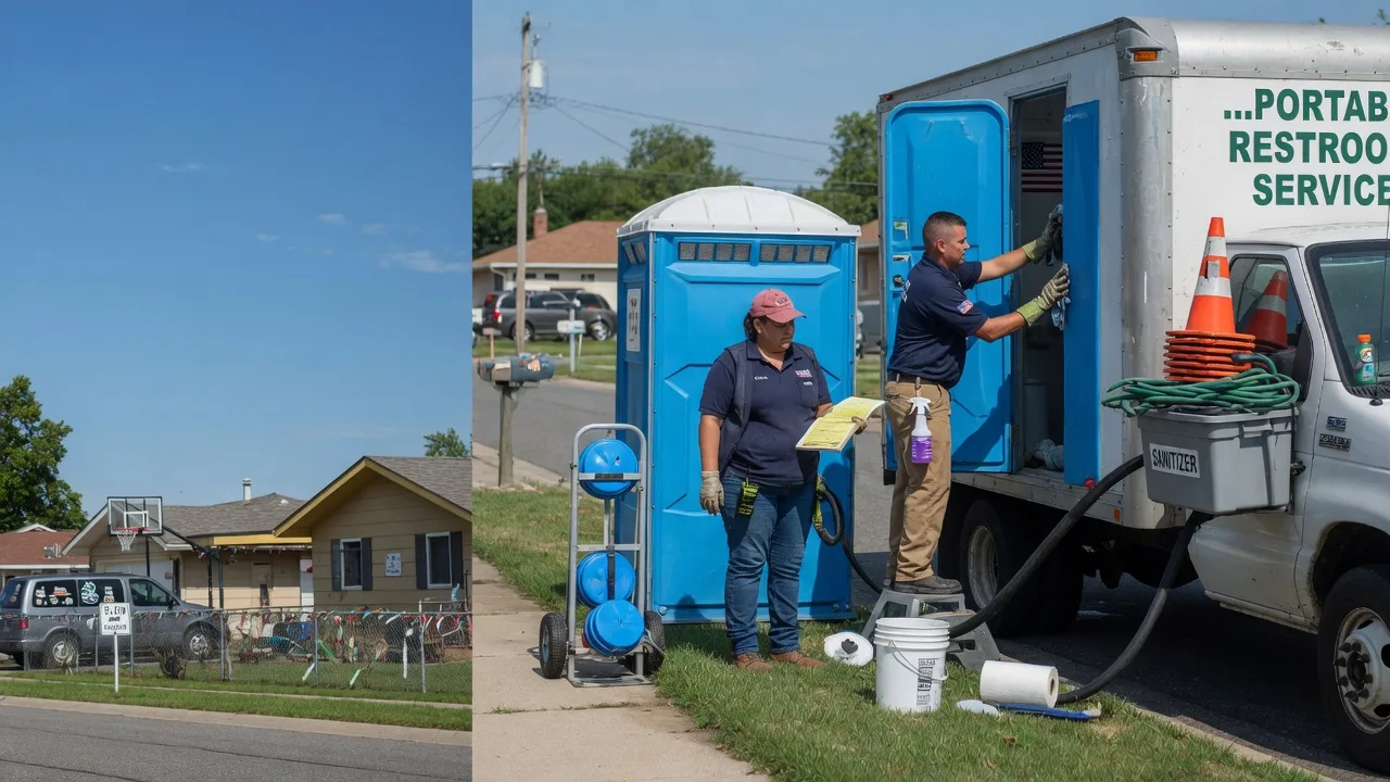 Portable Toilet Rental in Colome, SD near me